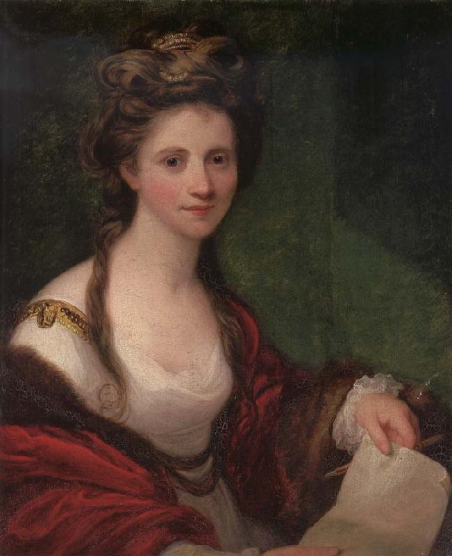 Angelika Kauffmann Selbstbidnis Angelika Kauffmann nach Joshua Reynolds